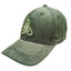 Celtic Knot Cord Baseball Cap in Green