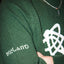 Celtic Knot Crew Neck Jumper in Sage