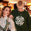 Celtic Knot Crew Neck Jumper in Sage