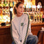 Celtic Knot Crew Neck Jumper in Stone