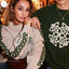 Celtic Knot Crew Neck Jumper in Stone