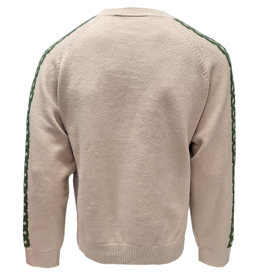 Celtic Knot Crew Neck Jumper in Stone