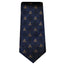 Celtic Knot Silk Tie in Navy
