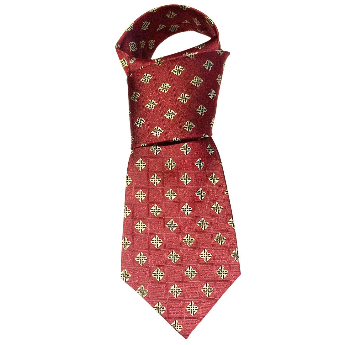 Celtic Origins Silk Tie in Red