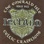 Chocolate Brown Emerald Isle T-shirt