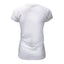 Coloured Shamrock Ladies V-Neck in White