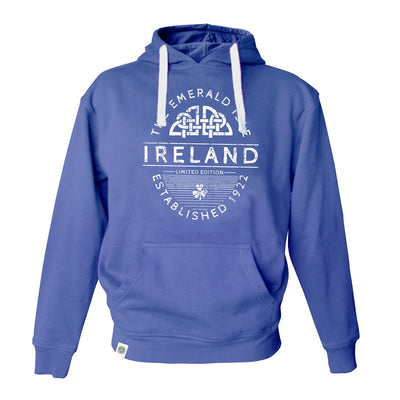 Ireland Est. 1922 Hoodie in Corn Blue