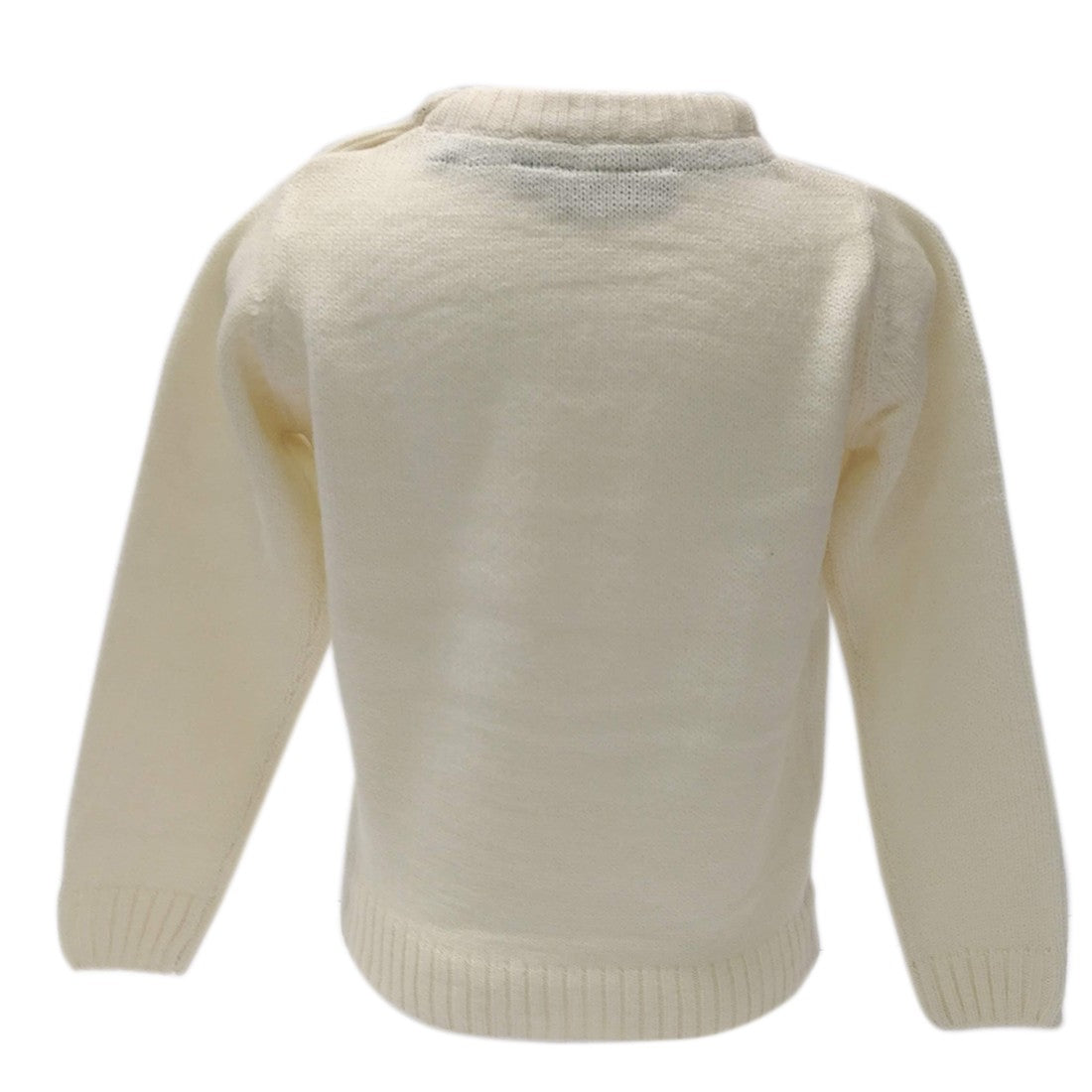 Cream Knit Emerald Shamrock Kids Jumper