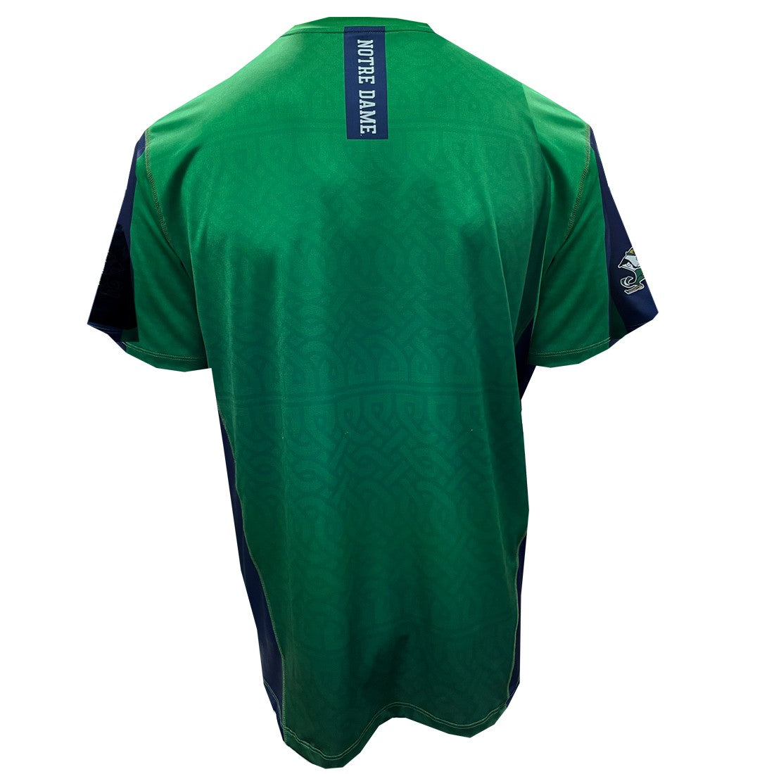 Ireland Notre Dame Performance T-Shirt in Emerald & Navy