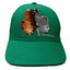 Kids Emerald Green Kids 2 Way Sequin Shamrock Baseball Cap