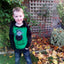 Emerald Green/ Black Farmer Sheep Raglan Hoody