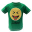 Emerald Green Ireland 2 Way Sequin Emoji Kids T-shirt