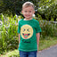 Emerald Green Ireland 2 Way Sequin Emoji Kids T-shirt