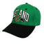 Emerald Green & Navy Ireland Crest Baseball Cap