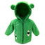 Flaherty Baby Full Zip Fleece in Emerald Green