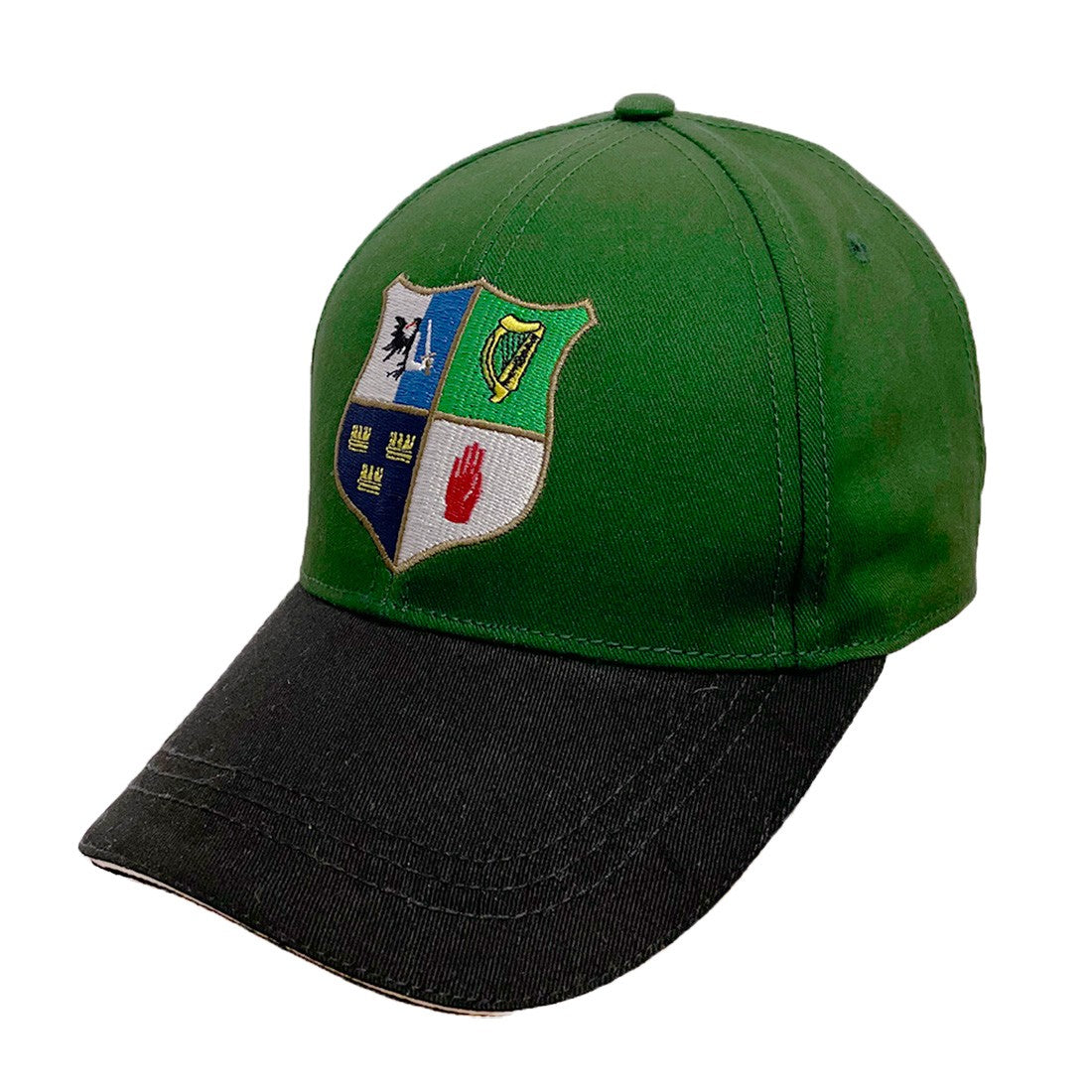 Four Provinces Crest Baseball Cap in Bottle Green