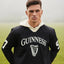 Guinness Harp Long Sleeve Mesh Top in Black