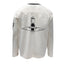 Guinness Harp Mesh Long Sleeve Top in Cream