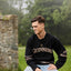 Guinness Toucan Mesh Long Sleeve Top in Black & Gold