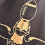 Guinness Toucan Mesh Long Sleeve Top in Black & Gold