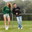 Guinness Toucan Mesh Long Sleeve Top in Black & Gold