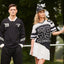 Guinness “American Football” Long-Sleeve Top in Black & Cream