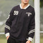 Guinness “American Football” Long-Sleeve Top in Black & Cream