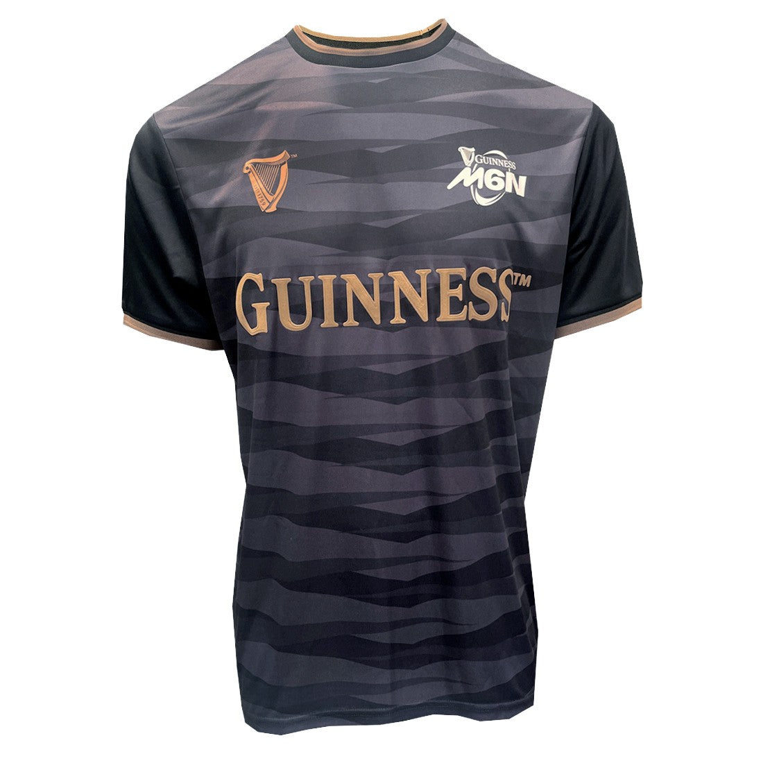 Guinness “Six Nations Performance” Jersey in Black & Gold