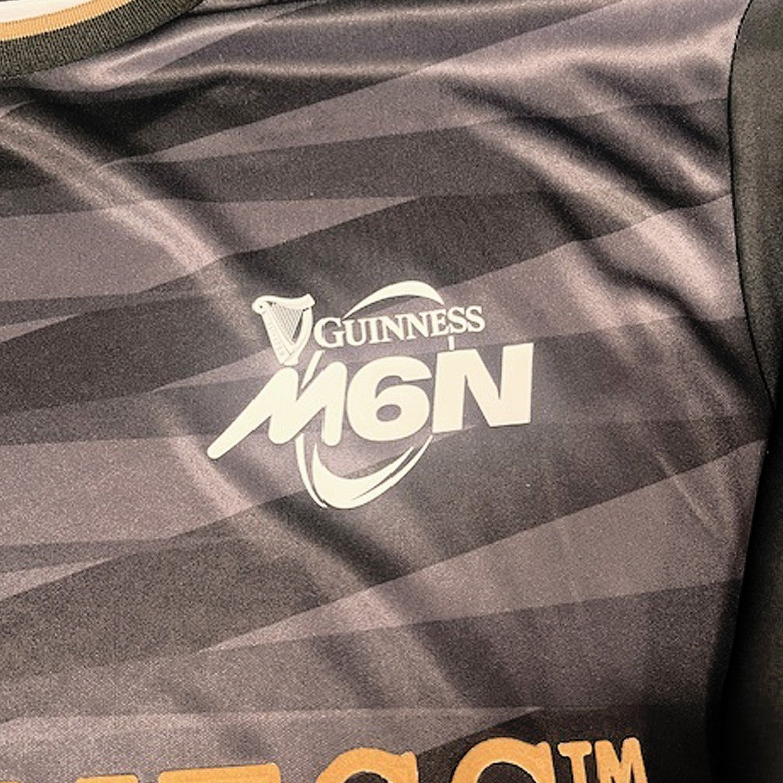 Guinness “Six Nations Performance” Jersey in Black & Gold