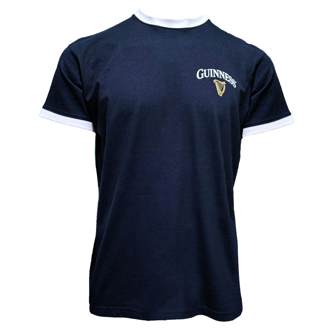 Guinness “Game Time” Ringer T-shirt in Black & White