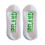 Shamrock Sports Socks in White & Green