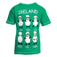 Green Happy Sheep Kids T-shirt