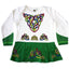 Green Irish Dancer Dress Baby Vest