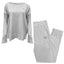 Green Island Unisex Loungewear Set in Grey
