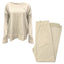 Green Island Unisex Loungewear Set in Oat