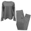 Green Island Unisex Loungewear Set in Char Green