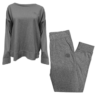 Green Island Unisex Loungewear Set in Char Green