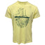 Green Island Poolbeg Sketch Short-sleeve T in Yellow