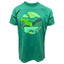 Green Island Land Sketch Short-sleeve T in Emerald