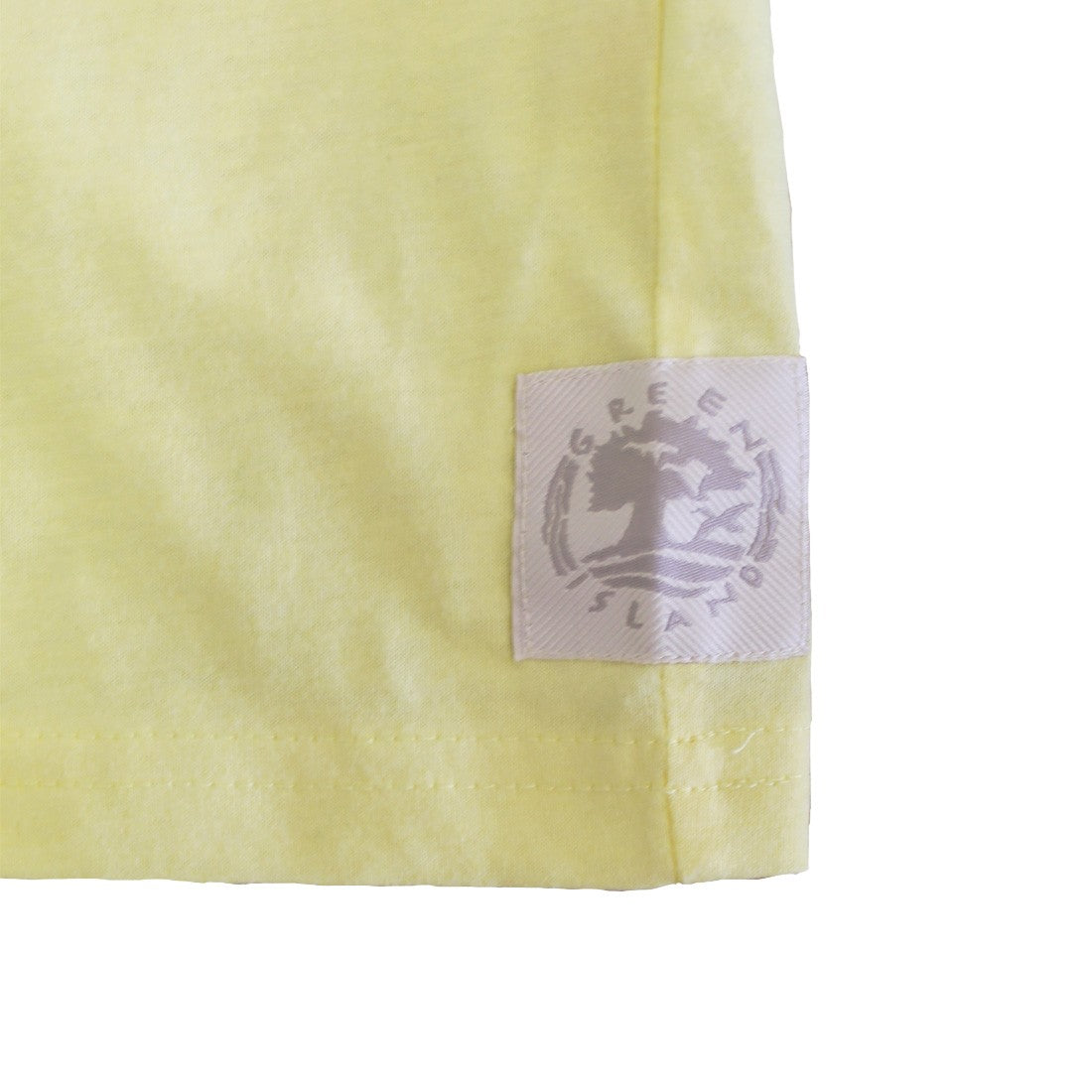 Green Island Lighthouse Sketch Short-sleeve T in Yellow
