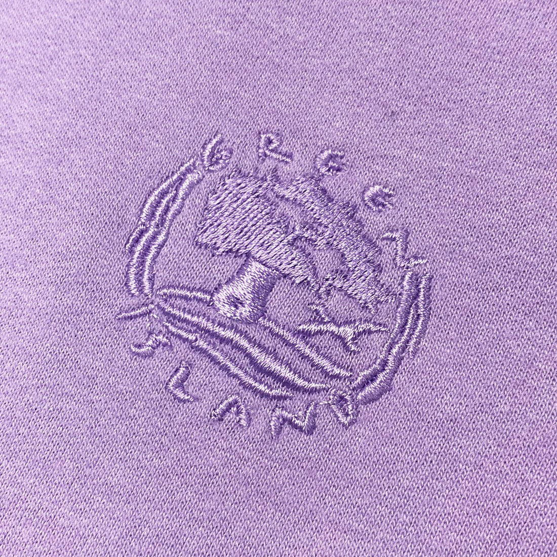 Green Island Hare Sketch Kids Hoodie in Lilac