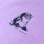 Green Island Dolphin Sketch Kids Hoodie in Lilac