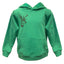 Green Island Stag Sketch Kids Hoodie in Green