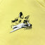 Green Island Fox Sketch Kids Hoodie in Yellow