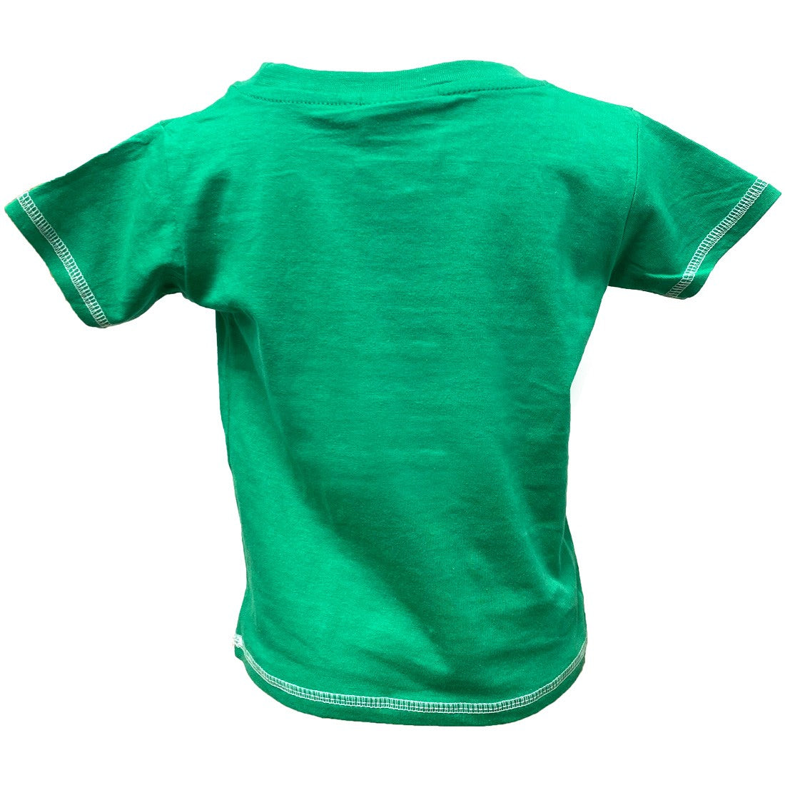 Green Island Stag Sketch Kids T in Green