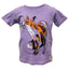 Green Island Fox Sketch Kids T in Lilac
