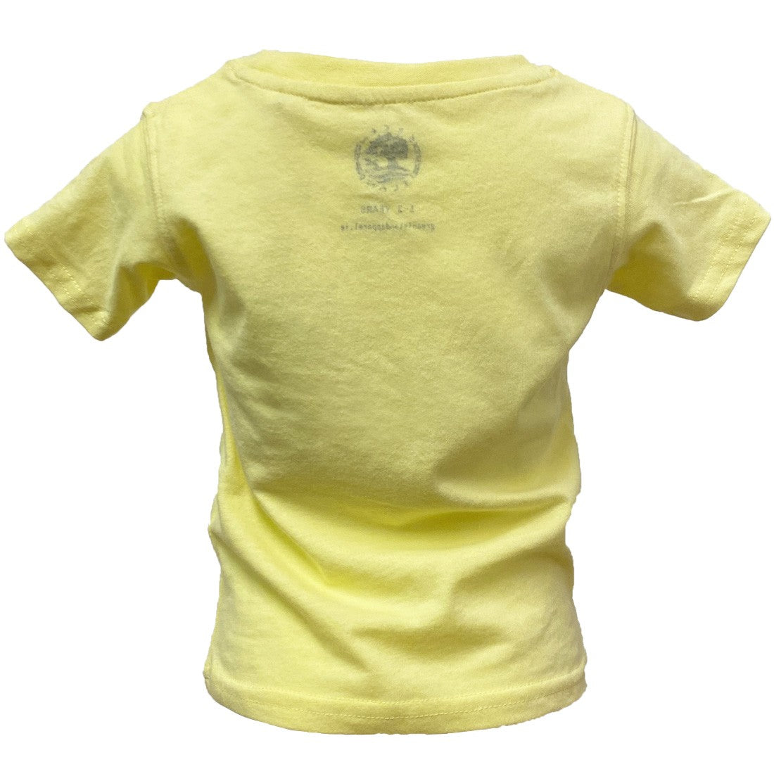 Green Island Poolbeg Sketch Kids T in Yellow