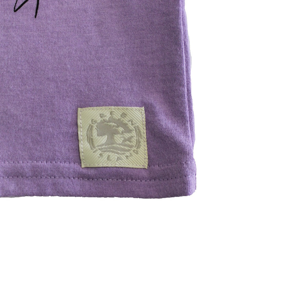 Green Island Fox Sketch Kids T in Lilac