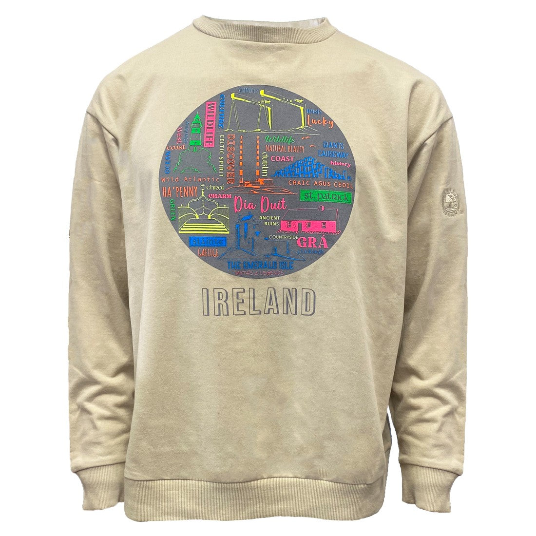 Green Island Myths & Legends Sweatshirt in Oatmeal