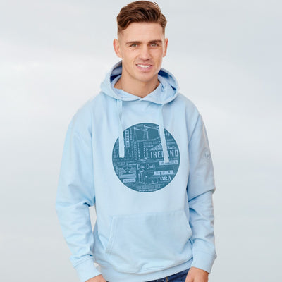 Green Island Myths & Legends Hoodie in Blue